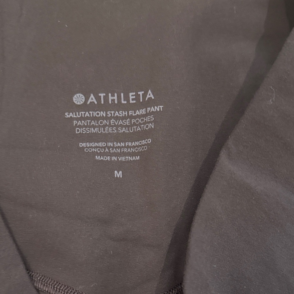 Athleta Brown Flare Leggings - Picture 3 of 4